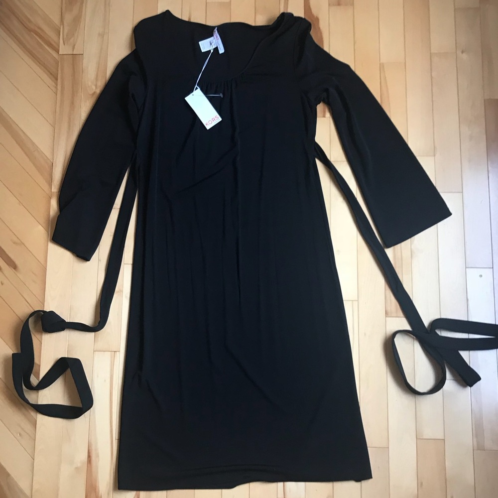 Vintage KORS Black Dress L W/Tags